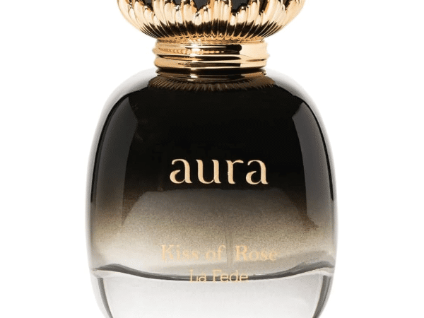 Khadlaj La Fede Aura Kiss of Rose EDP 100ml luxury rose perfume bottle ##