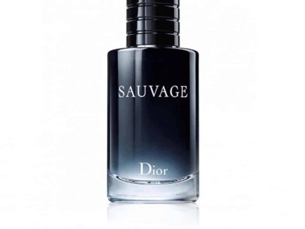 Sauvage Eau De Toilette 100ml bottle showcasing its bold design.