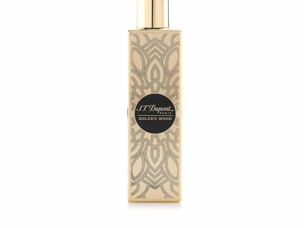 Golden Wood Eau de Parfum 100ml bottle with elegant notes