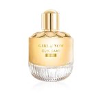 Elie Saab Girl Of Now Shine Eau de Parfum 90ml bottle with golden flower cap