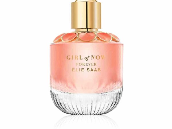 Elie Saab Girl Of Now Forever EDP 90ml bottle with ornate flower cap oriental floral fragrance for women