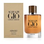 Acqua Di Gio Absolu Eau de Parfum 75ml by Giorgio Armani in elegant glass bottle with wooden cap