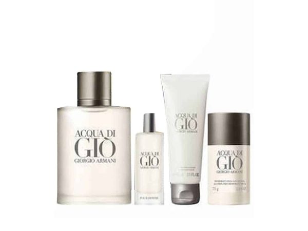 Acqua Di Gio Eau de Toilette 4-Piece Gift Set by Giorgio Armani