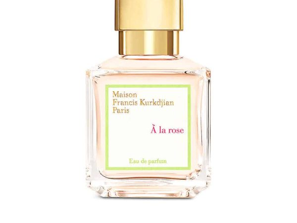 A La Rose Eau de Parfum 70ml by Maison Francis Kurkdjian luxury rose fragrance bottle