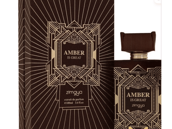Zimaya Amber Is Great EDP 100ml Luxury Amber Perfume Bottle