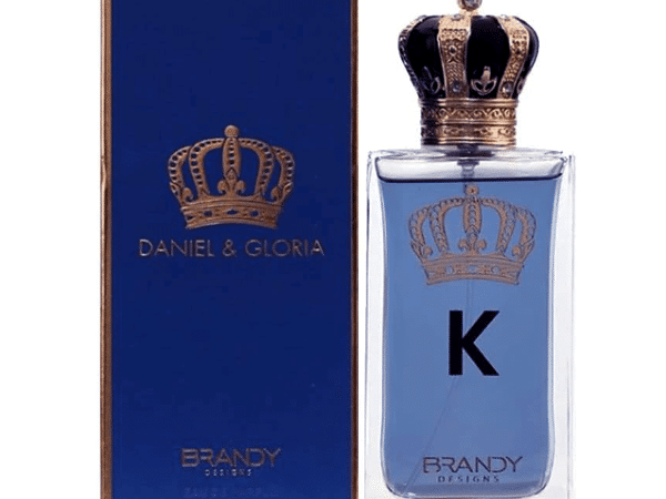Brandy Daniel & Gloria 100ML Luxury Amber Perfume Bottle