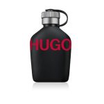 Hugo Boss Just Different Eau De Toilette 125ml bottle against modern black background
