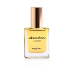 Strange Love Silence Thesea Eau De Parfum 15ml bottle with aquatic blue packaging