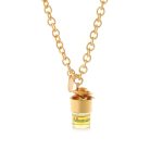 Strange Love Fall Into Stars Perfumed Oil in 38-inch Luxury Necklace Pendant