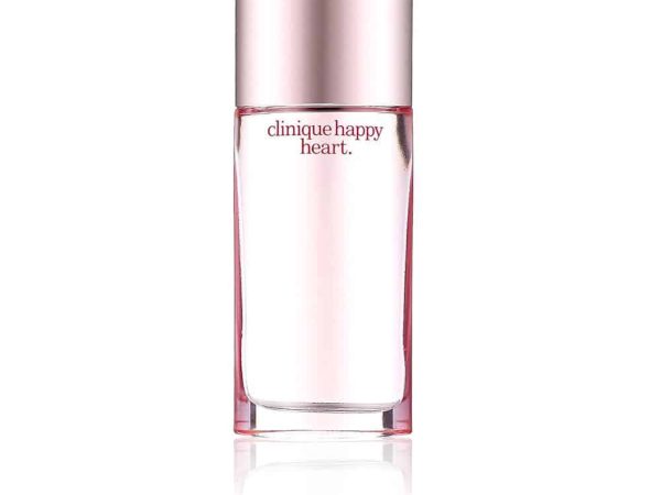 Clinique Happy Heart Eau de Parfum 100ml bottle with heart-shaped design for women #