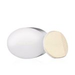 Estée Lauder White Linen Perfumed Body Powder 100g in elegant glass jar with powder puff