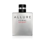 Chanel Allure Homme Sport Eau de Toilette 50ml bottle against white background