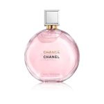 Chanel Chance Eau Tendre Eau de Parfum 100ml bottle with pink-tinted fragrance