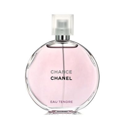 Chanel Chance Eau Tendre EDT 100ml bottle with delicate pink fragrance ##