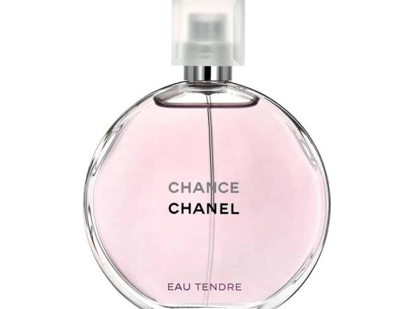 Chanel Chance Eau Tendre EDT 100ml bottle with delicate pink fragrance ##