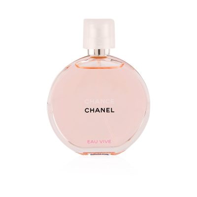 Chanel Chance Eau Vive Eau de Toilette 50ml bottle with fresh citrus floral fragrance #