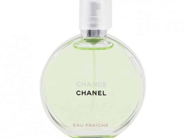 Chanel Chance Eau Fraiche Eau de Toilette 100ml bottle with fresh citrus fragrance
