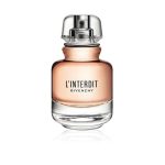 Givenchy L'interdit Eau De Parfum Hair Mist 35ml bottle on elegant background