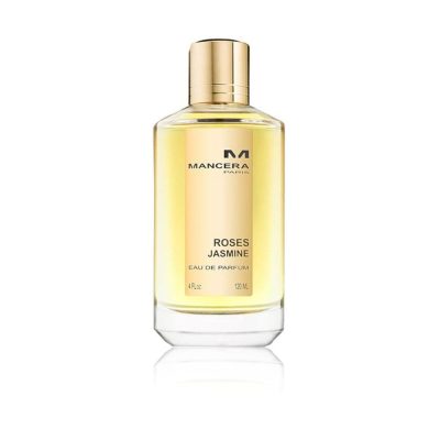 Roses Jasmine Eau De Parfum 120ml bottle with elegant floral design