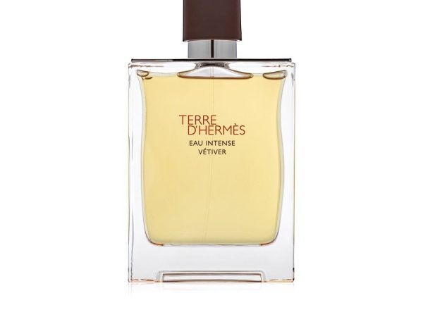 Terre d'Hermes Eau Intense Vétiver Eau de Parfum 200ml luxury men's fragrance bottle
