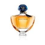 Guerlain Shalimar Eau De Parfum 90ml bottle with iconic blue stopper and oriental vanilla fragrance
