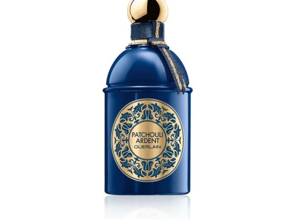 Patchouli Ardent Eau De Parfum 125ml luxury fragrance bottle with rich amber liquid ##