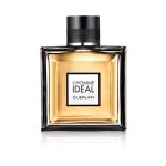 Guerlain L'Homme Ideal Eau De Toilette 100ml bottle with square design and guilloche pattern