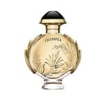 Olympea Solar Eau De Parfum Intense 50ml bottle with gold laurel wreath design