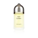 Pasha De Cartier Eau De Toilette 100ml bottle with iconic circular design and silver cap