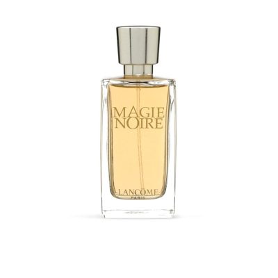 Lancôme Magie Noire Eau De Toilette 75ml bottle with black cap and gold detailing #