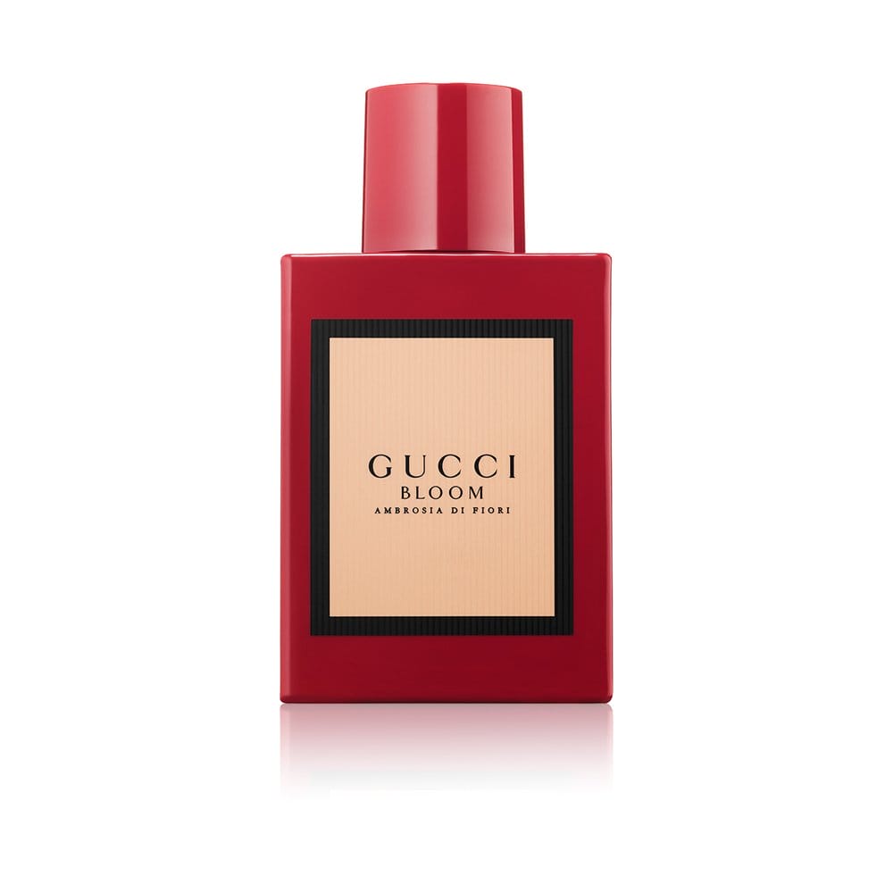 Gucci Bloom Ambrosia De Fiori Eau de Parfum 100ml Gucci Bloom Ambrosia De Fiori Eau de Parfum 100ml bottle with elegant floral packaging