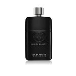 Gucci Guilty Eau de Parfum 90ml bottle featuring luxury oriental amber fragrance