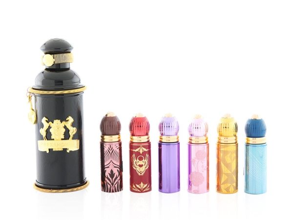 Black Muscs Set Collection of 7 Luxury Musk Fragrances in Elegant Packaging