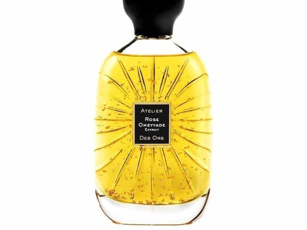 Rose Ameyyade Extrait De Parfum 100ml luxury rose fragrance bottle with gold detailing