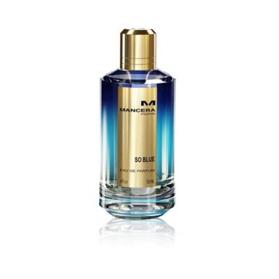 So Blue Eau De Parfum 120ml luxury oceanic fragrance bottle with aquatic notes