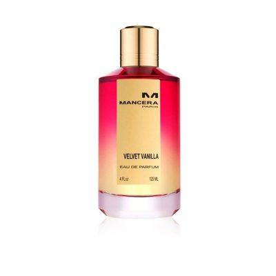 Velvet Vanilla Eau De Parfum 120ml luxury vanilla fragrance bottle with elegant packaging