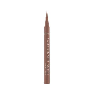 Calligraph Artist Matte Liner N 010 Roasted Nuts precision matte brown eyeliner with applicator tip