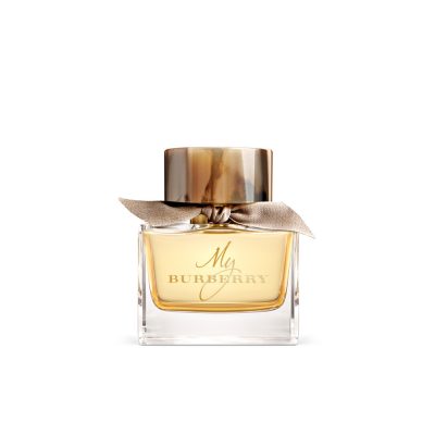 My Burberry Eau De Parfum 90ml bottle with signature gabardine knot and horn-finish cap ##