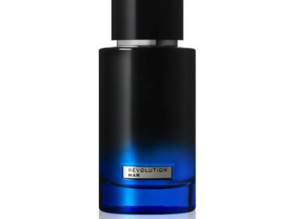 Revolution Man Intense Eau De Toilette 100ml bottle with amber and leather notes