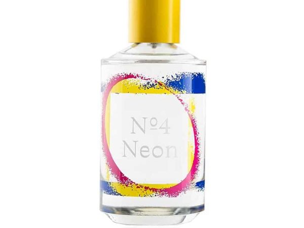 N 4 Neon Eau De Parfum Unisex 100ml luxury fragrance bottle with vibrant design