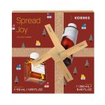Spread Joy Oceanic Amber Set luxury fragrance gift box with EDP bottle and travel atomizer