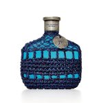 Artisan Blu Eau de Toilette for Men 125ml bottle with blue woven design by John Varvatos