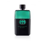 Gucci Guilty Black Eau de Toilette 90ml bottle for men with black glass and silver accents