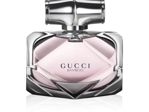Bamboo Eau de Parfum 75ml bottle with elegant bamboo-inspired design and green accents