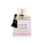 Lalique L'amour Lalique Eau De Parfum 100ml bottle with elegant crystal-inspired design