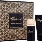Black Incense Malaki Gift Set featuring luxury oud fragrance with 100ml bottle and travel spray ##