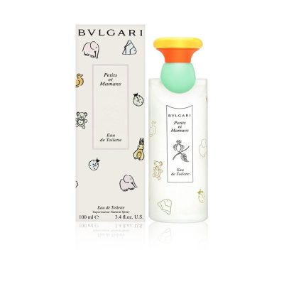 Bvlgari Petits Et Mamans 100ml Eau De Toilette bottle with teddy bear charm for mother and child