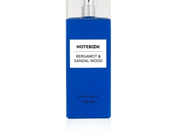 Bergamot and Sandalwood Eau de Toilette 100ml bottle with citrus and woody notes