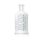 Boss Bottled Unlimited EDT 200ml men's energizing fragrance with mint and citrus notes