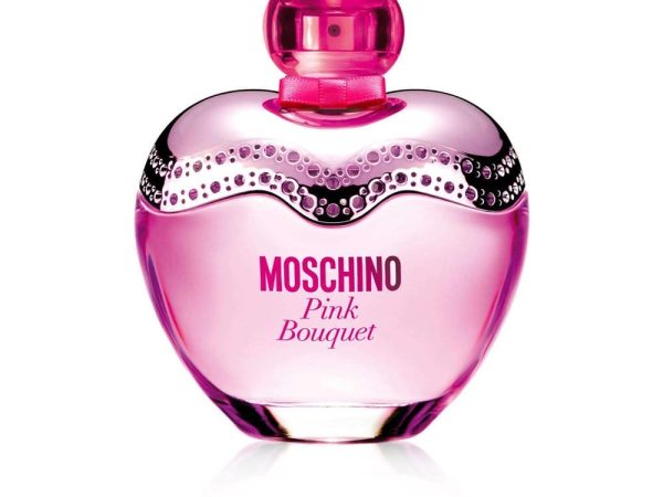 Moschino Pink Bouquet Eau De Toilette 100ml bottle with floral fruity fragrance for women